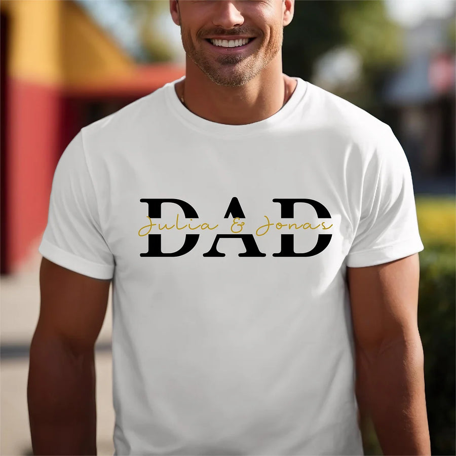 Best Dad Ever -Personalized Cool Dad Sweatshirt- Happy Father's Day