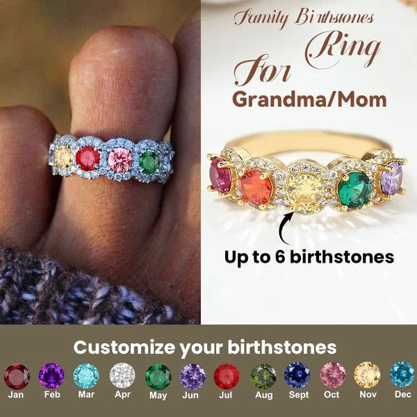 Family Birthstone Ring