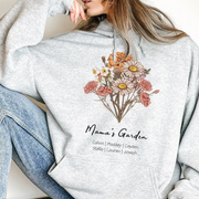 Birth Flower Bouquet Customized Hoodie/Crewneck