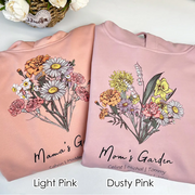 Birth Flower Bouquet Customized Hoodie/Crewneck