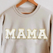 Boy MAMA Sweatshirt MAMA Patch Sweatshirt Boy Mom Gift