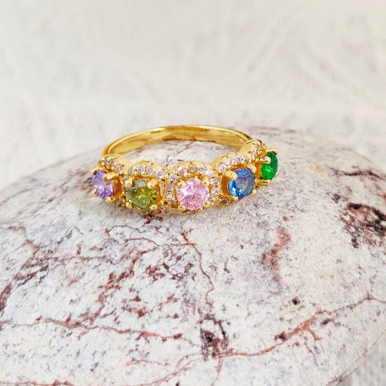 Family Birthstone Ring