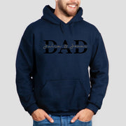 Best Dad Ever -Personalized Cool Dad Sweatshirt- Happy Father's Day