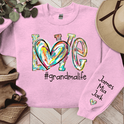 Birthday Gift For Family, Grandma Custom Sweatshirt