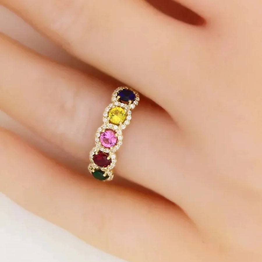 Family Birthstone Ring