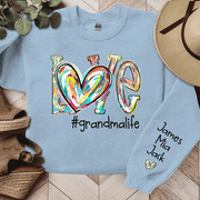 Birthday Gift For Family, Grandma Custom Sweatshirt