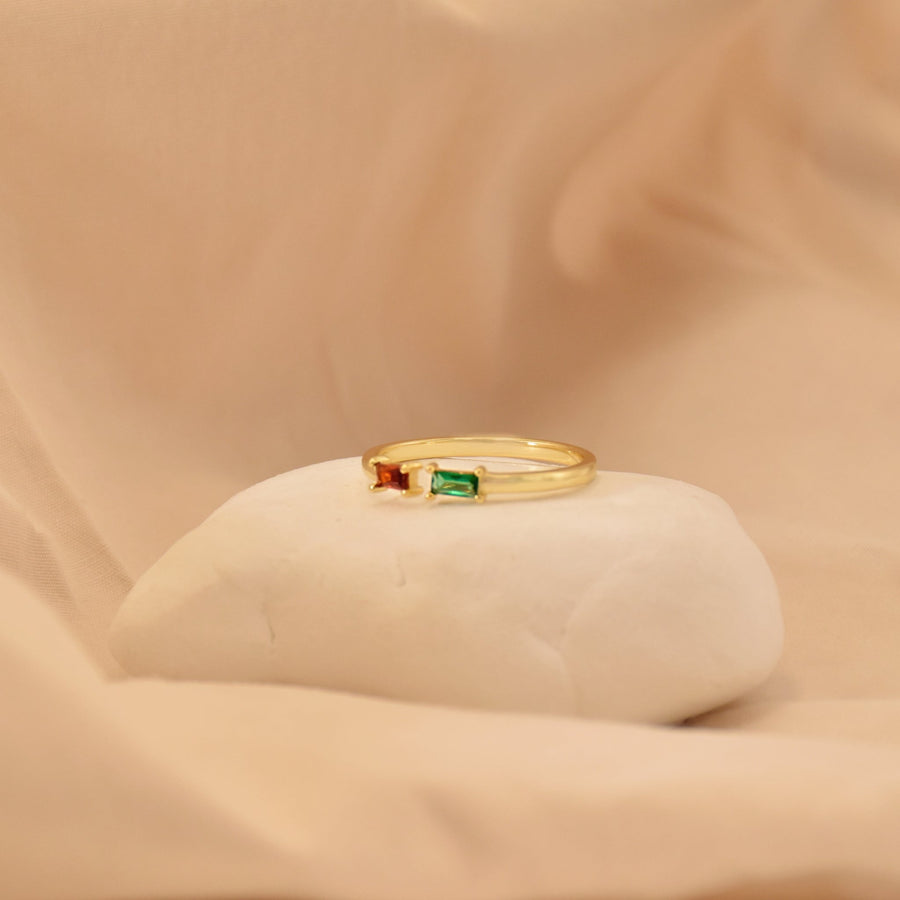 Dainty Birthstone Ring