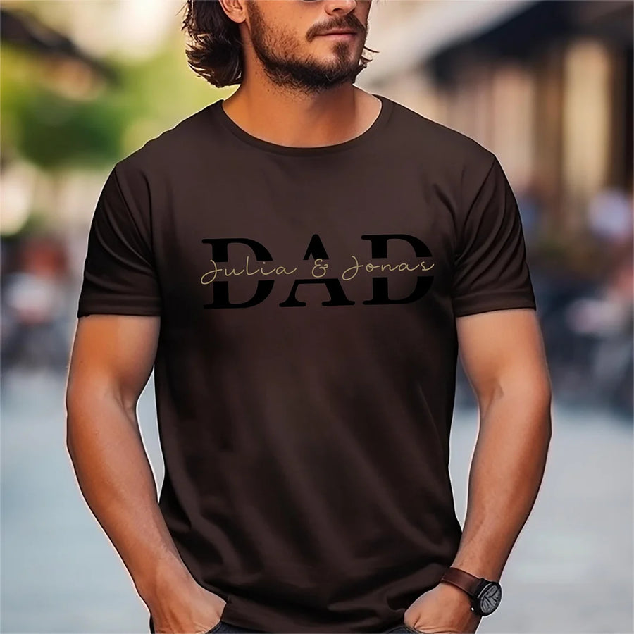 Best Dad Ever -Personalized Cool Dad Sweatshirt- Happy Father's Day