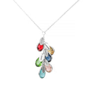 Enchanted Rain Birthstone Necklace