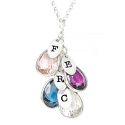 Enchanted Rain Birthstone Necklace