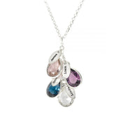 Enchanted Rain Birthstone Necklace