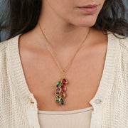 Enchanted Rain Birthstone Necklace