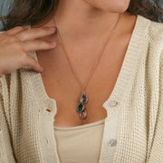 Enchanted Rain Birthstone Necklace