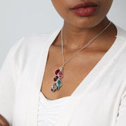 Enchanted Rain Birthstone Necklace