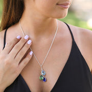 Enchanted Rain Birthstone Necklace