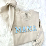 Boy MAMA Sweatshirt MAMA Patch Sweatshirt Boy Mom Gift