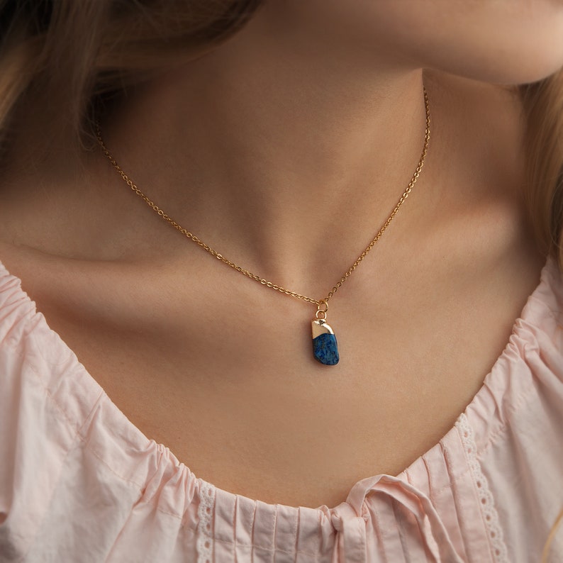 Raw Birthstone Necklaces - Birthstone Jewelry Gifts for Mom