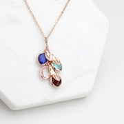 Birthstone Necklace for Mom, Personalized Gifts for Her